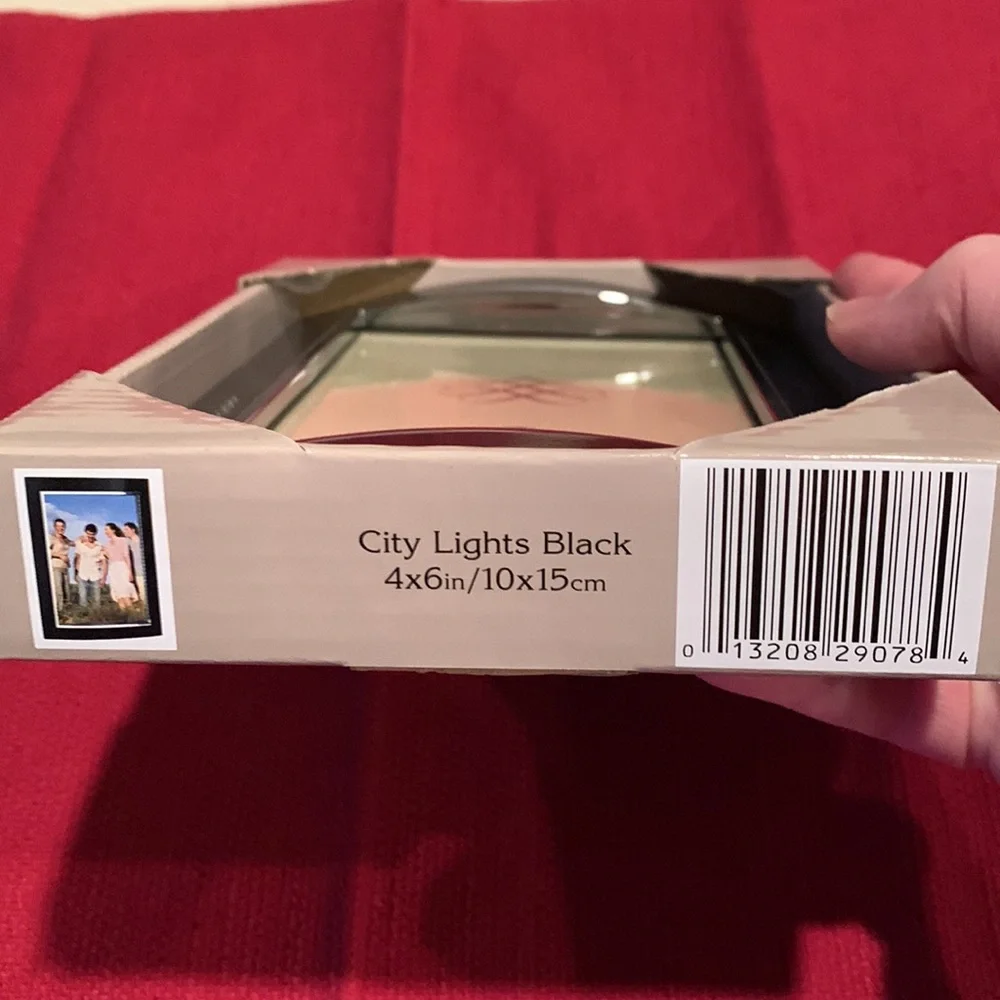 Burnes of Boston City Lights 4x6 Picture Frames. NIB